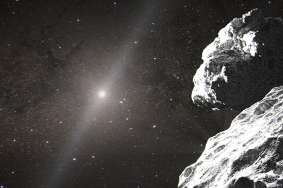 Image for Study analyzes distant Kuiper Belt object with NASA's Hubble data