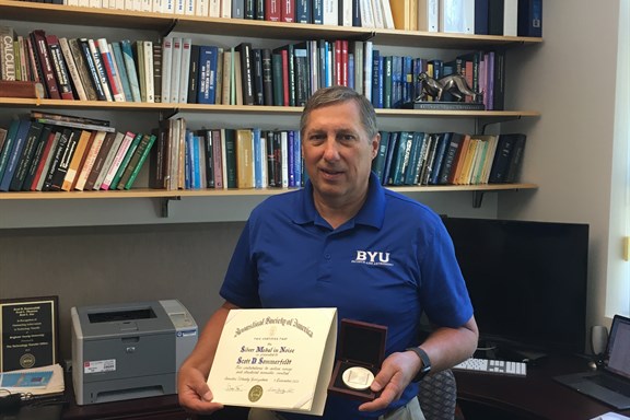 Image for Dr. Scott Sommerfeldt Awarded an ASA Silver Medal